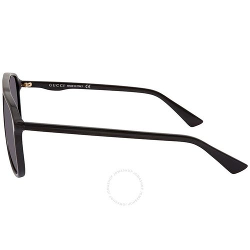 Kính Mát Gucci Grey Rectangular Men's Sunglasses GG0262S 001 58-2